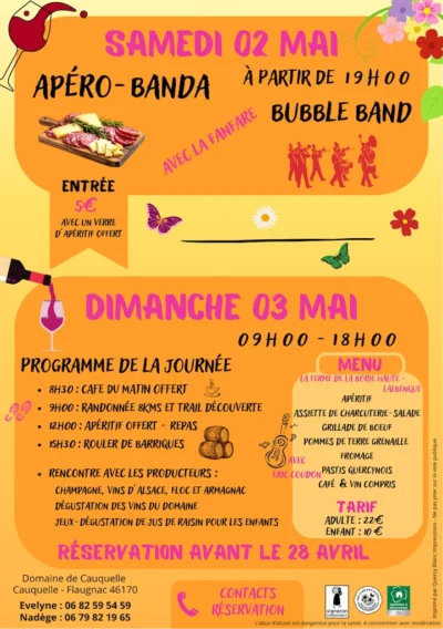 PRINTANIERES_2 au Domaine de Cauquelle_saison 2026 Programme des Printanières du Domaine de Cauquelle mai 2026